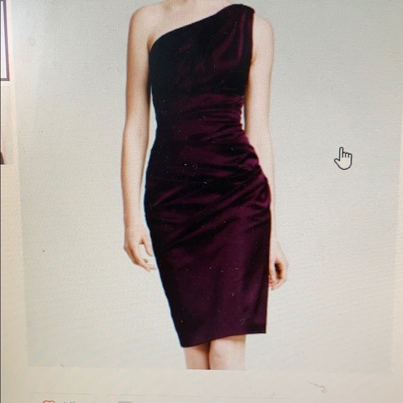 David's Bridal Dresses & Skirts - David’s Bridal Plum Size 14 one shoulder dress